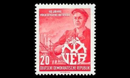 DDR 527 ** Maatalouskolhoosit 10v (1956)
