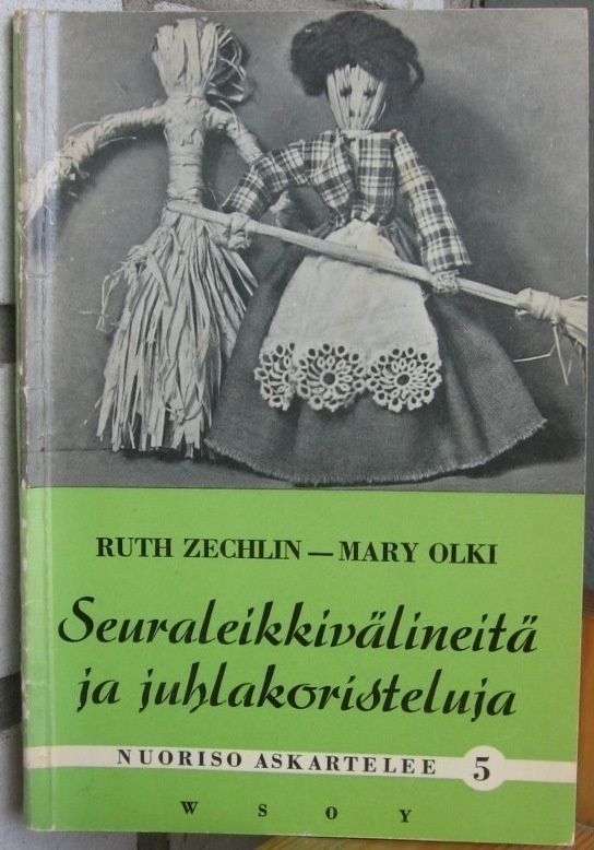 Ruth Zechlin: Seuraleikkivälineitä ja juhlakoristeluja. 86 s