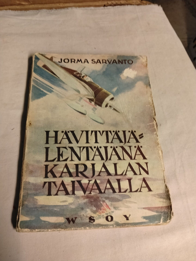 jorma sarvanto hävittäjälentäjänä