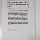 Albergan aarteet : Espoon kirjailijoiden vaiheet ja teokset - pikkukuva 2