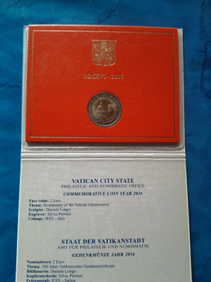 vatican 2016 2€