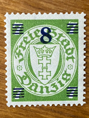 SAKSA DANZIG 1934 MERKKI**