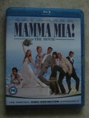 Mamma Mia - elokuva, blu-ray