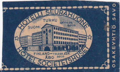 Turku, Hotelli Seurahuone   b607