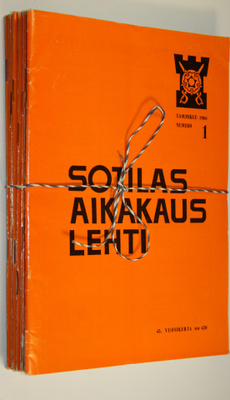 Sotilasaikakauslehti nro. 1-10, 12/1968 (nro 11 puuttuu) ...