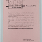 Sosialistinen Politiikka erillisvihko no 1 : Pohjoismaide... - pikkukuva 2