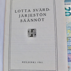 VANHAT Lotta Svärd Säännöt 1941 - pikkukuva 1