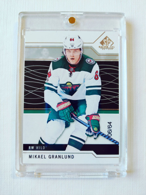 Mikael Granlund - 18-19 SP Game-Used Jersey Number /64