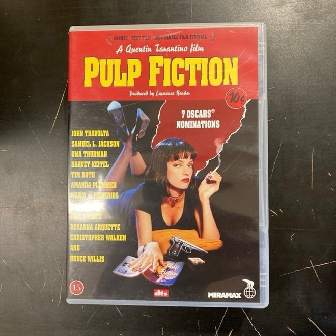 Pulp Fiction - tarinoita väkivallasta DVD