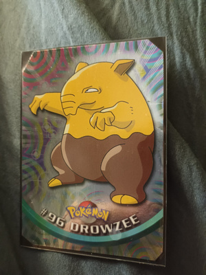 Drowzee [Foil] #96 Pokemon 2000 Blue Topps TV card HP