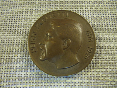 Heikki Klemetti mitali 1926 /Liipola 1926.
