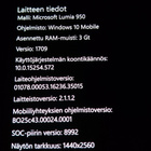 Lumia 950 Valkoinen 4G/3G RAM/32GB(200GB SDmicro tuki)/USB-C - pikkukuva 3