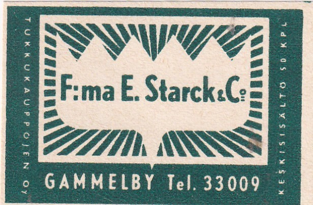 Gammelby, F:ma E. Starck & Co 4/13