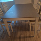 Ruokapöytä, aitoa puuta - pikkukuva 3