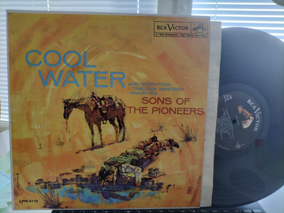 SONS OF PIONEERS, Cool Water, LP CAN -60 HIENO KUNTO !!