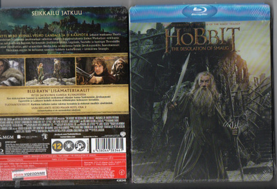 Hobitti Smaugin Autioittama Maa	(45 847)	UUSI		BLU-RAY	Steel