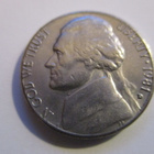 USA FIVE CENTS 1981 (KO-125) - pikkukuva 1