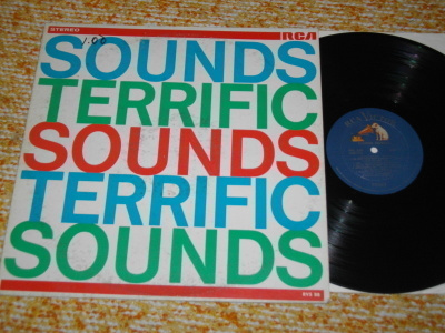 SOUNDS TERRIFIC - kokoelma - LP 1968  pop jazz,swing EX
