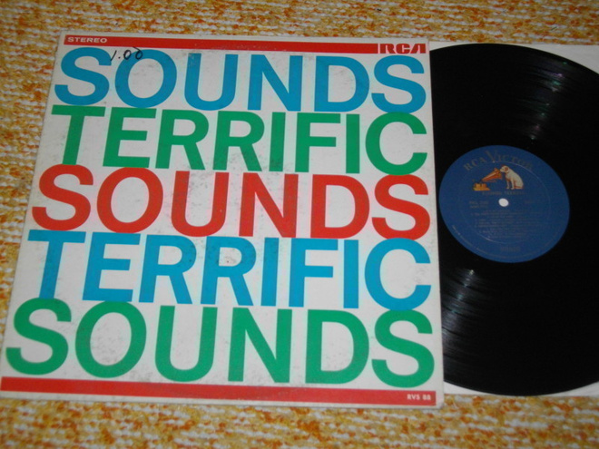 SOUNDS TERRIFIC - kokoelma - LP 1968  pop jazz,swing EX