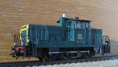 Märklin SNCB uusi delta dieselvaihtoveturi FKR 8002
