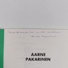 Aarne Pakarinen : Mielin vakaisin (signeerattu, tekijän o... - pikkukuva 2