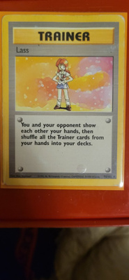 Lass #75 Base Set 1 (BS1) Rare card