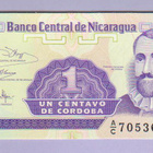 Nicaragua 1 Centavo v.1991 UNC P-167 - pikkukuva 1
