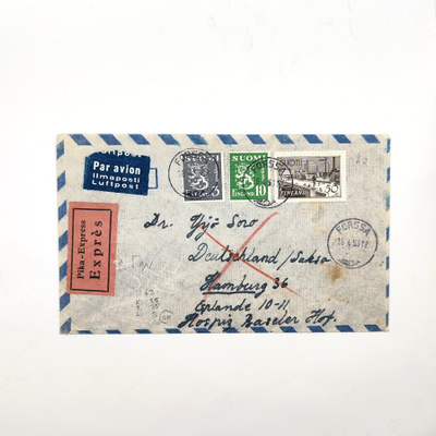 1953 Lentoposti, Expres-Kuori