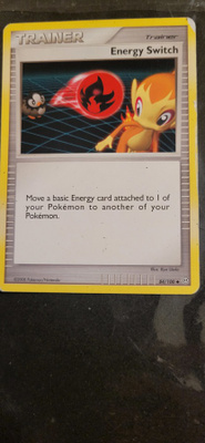 Energy Switch 84/100 Pokemon Stormfront card