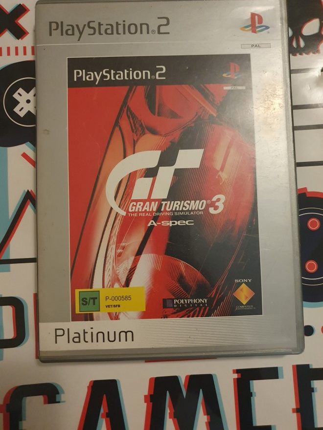 Sony PlayStation 2 Gran Turismo 3 videopeli CIB SCES 50294