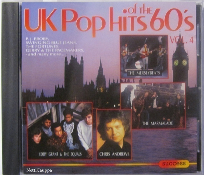 UK Pop Hits of the 60's • Volume 4 CD