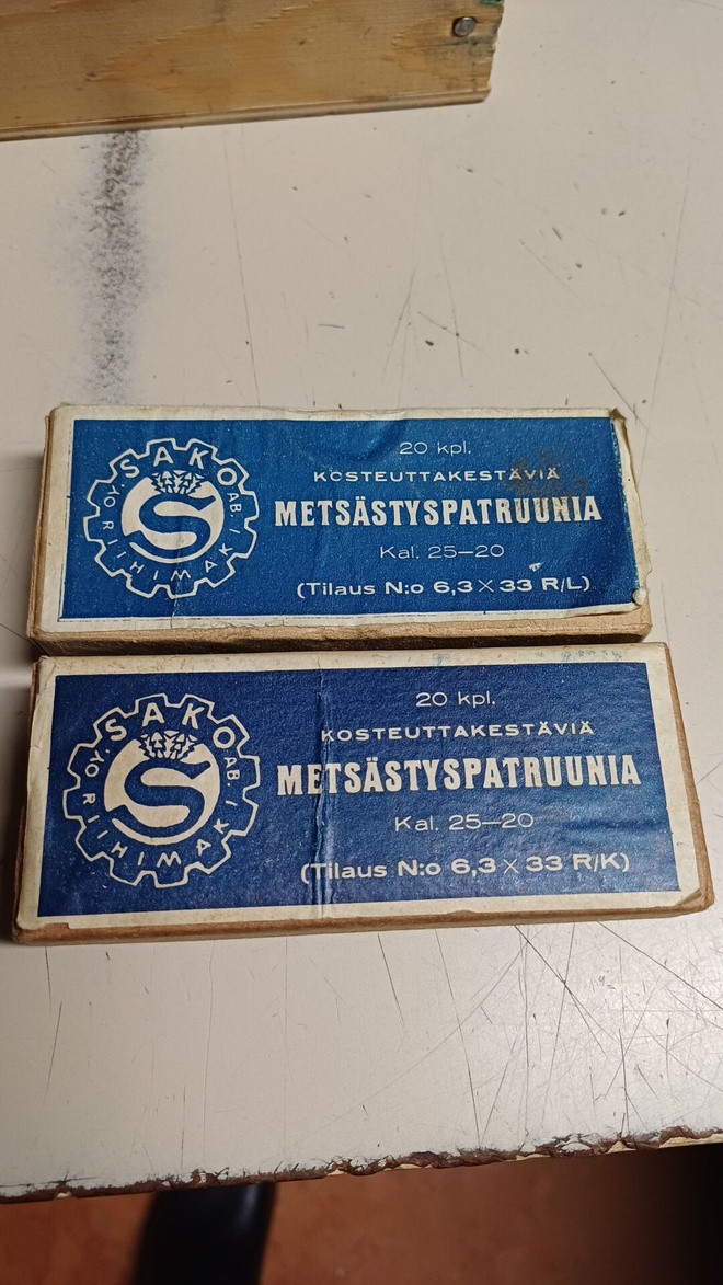 25-20 patruunoita