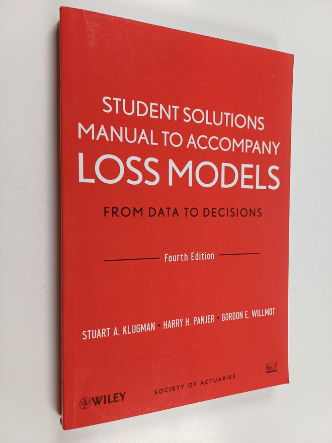 Harry H. Panjer ym. : Student Solutions Manual to Accompa...