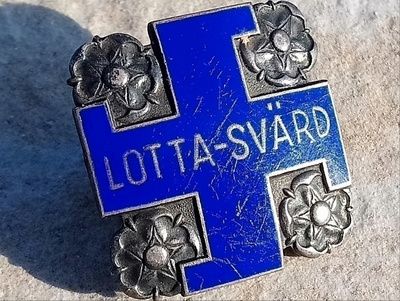 Lotta-Svärd, Hopeinen, Leimalla I-6,