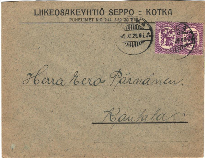 FIRMAKUORI KOTKA SEPPO