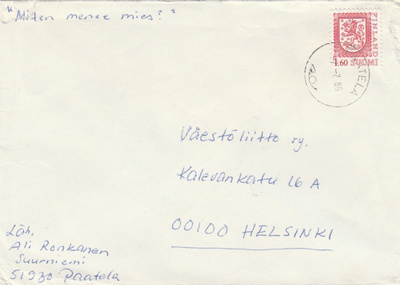 Postileima, PAATELA