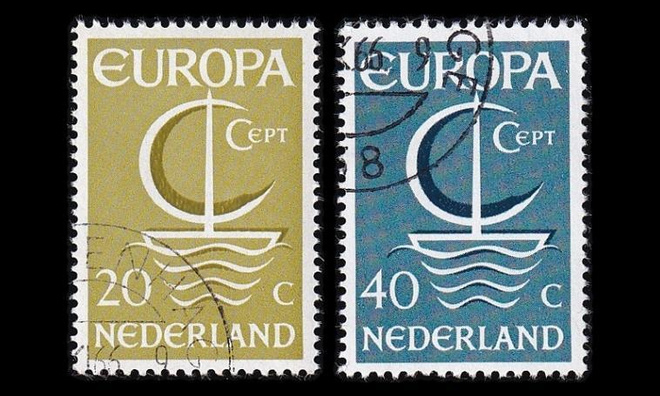 Alankomaat 864-5 o Europa (1966)