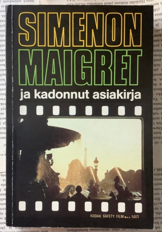 Georges Simenon - Maigret ja kadonnut asiakirja (nid.)