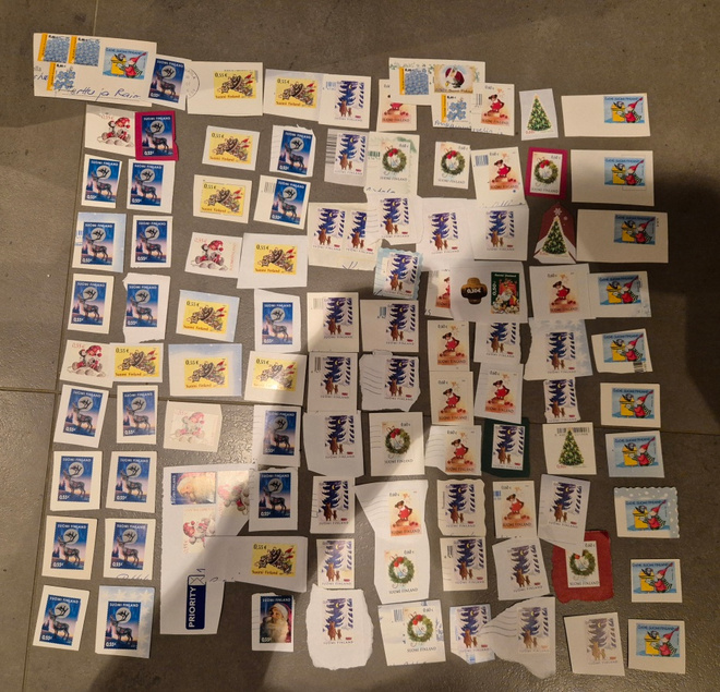 Ohileimatut joulumerkit (III)