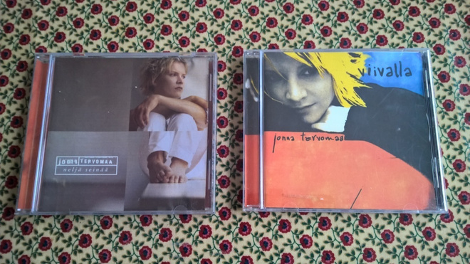 2 kpl Jonna Tervomaan CD-levyjä yhdellä huudolla