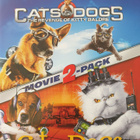 CATS & DOGS 1 & 2 BLU-RAY SUOMIPUHE  - pikkukuva 1