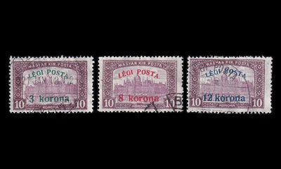 Unkari 319-21 o Lentoposti LÉGI POSTA (1920)