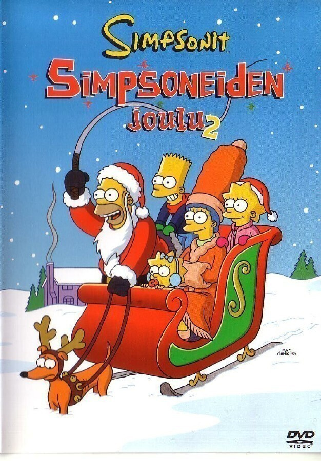 dvd, Simpsoneiden joulu 2 (the Simpson's Christmas 2) [anima