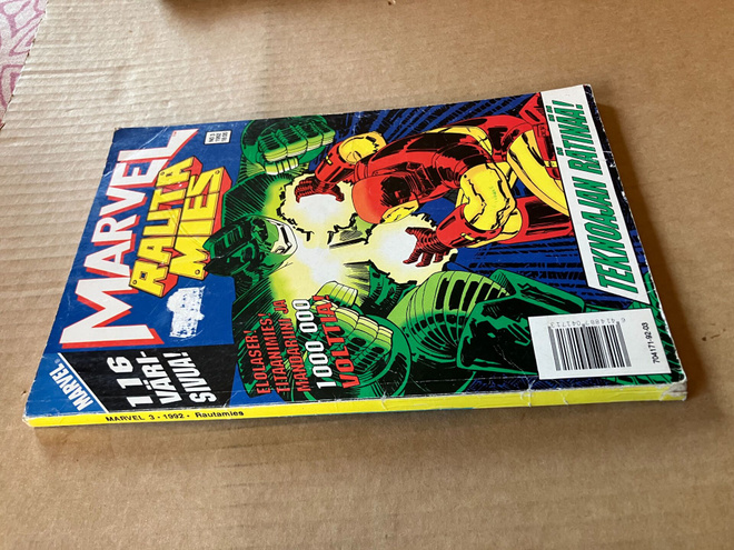 MARVEL RAUTAMIES 3/1992