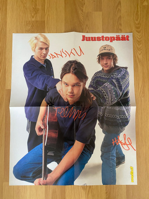 Juustopäät juliste