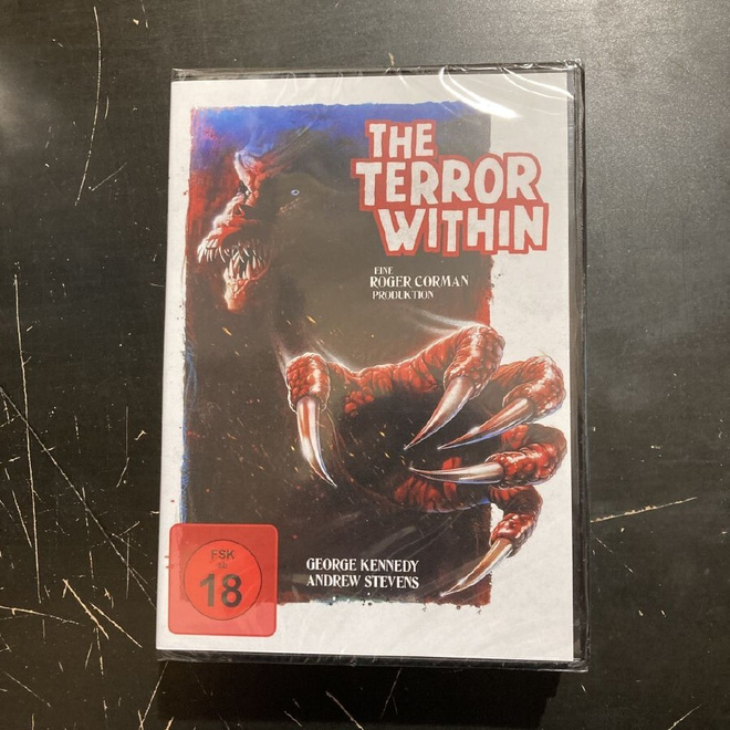 Terror Within - tappavaa terroria (1989) DVD (UUSI)