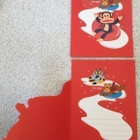 PAUL FRANK JOULUKORTTIPAKKAUS+KUORET+TARRAT, 10 KPL **UUSI** - pikkukuva 2