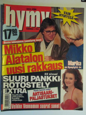 HYMY LEHTI 1 / 1994 SISÄLLYSLUETTELO KUVA 2 ja 3