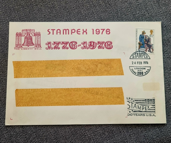 Stampex 1976  - kuori - Iso-Britannia