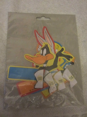 Looney Tunes Paikkakortit / Koristeet 4 kpl